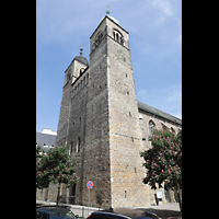 Magdeburg, Kathedrale St. Sebastian, Fassade und sdliches Seitenschiff