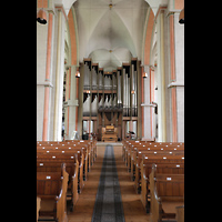 Braunschweig, St. Katharinen, Innenraum in Richtung Orgel