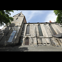 Helmstedt, Stadtkirche St. Stephani, Seitenansicht von Sden