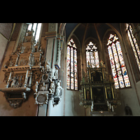 Helmstedt, Stadtkirche St. Stephani, Chorraum mit Altren