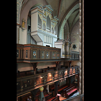 Helmstedt, Stadtkirche St. Stephani, Orgelempore seitlich