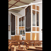 El Mdano (Teneriffa), Nuestra Seora de la Mercedes de Roja, Orgel seitlich