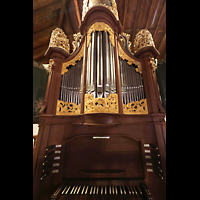 Adeje (Teneriffa), Santa rsula, Orgel mit Spieltisch