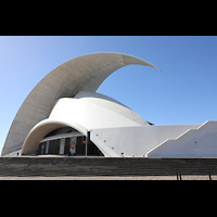 Santa Cruz de Tenerife (Teneriffa), Auditorio de Tenerife, Ansicht von Norden