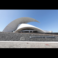 Santa Cruz de Tenerife (Teneriffa), Auditorio de Tenerife, Ansicht von Nordosten