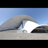 Santa Cruz de Tenerife (Teneriffa), Auditorio de Tenerife, Ansicht von Nordosten