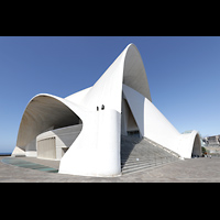 Santa Cruz de Tenerife (Teneriffa), Auditorio de Tenerife, Ansicht von Osten