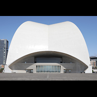 Santa Cruz de Tenerife (Teneriffa), Auditorio de Tenerife, Ansicht von Sdosten