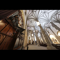 Las Palmas (Gran Canaria), Catedral de Santa Ana, Blick von der Orgel in die Kathedrale