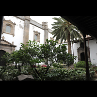 Las Palmas (Gran Canaria), Catedral de Santa Ana, Patio de los Naranjas und sdliches Seitenschiff