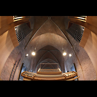 Hannover, Marktkirche St. Georgii et Jacobi, Spieltisch und Prospekt der Chor-Ensembleorgel