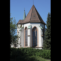 Offenburg, St. Philippus und Jakobus (Weingartenkirche), Chor von Osten