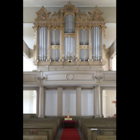 Neustrelitz, Stadtkirche, Orgelempore