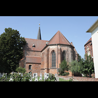 Jterbog, Liebfrauenkirche, Chor von auen
