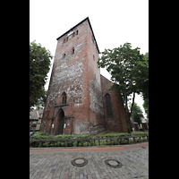 Stade, St. Wilhadi, Turm von Sdwesten