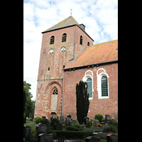 Krummhrn, Reformierte Kirche, Turm von Sden
