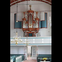 Krummhrn, Reformierte Kirche, Orgelempore