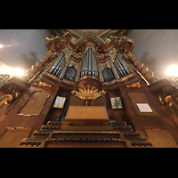 Regensburg, Niedermnster, Orgel mit Spieltisch