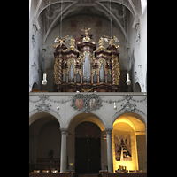Regensburg, Niedermnster, Orgelempore