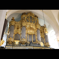 Stockholm, Maria Magdalena kyrka, Hauptorgel seitlich