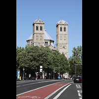 Kln (Cologne), Basilika St. Gereon, Ansicht von Osten von der Gereonstrae