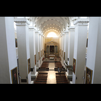 Vilnius, Arkikatedra (Kathedrale), Blick vom Spieltisch in die Kathedrale