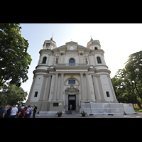 Vilnius, v. apatalu Petro ir Povilo banycia (St. Peter und Paul), Fassade