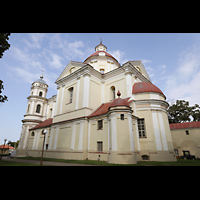 Vilnius, v. apatalu Petro ir Povilo banycia (St. Peter und Paul), Ansicht von Osten