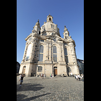 Dresden, Frauenkirche, Ansicht von Sden