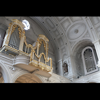 Mnchen (Munich), Jesuitenkirche St. Michael (ehem. Hofkirche), Orgel und Seitenwerk