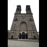 Saarbrcken, St. Michael, Doppelturmfassade