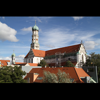 Augsburg, St. Ulrich und Afra, Auenansicht