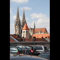 Regensburg, Dom St. Peter, Gesamtansicht von auen