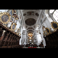 Waldsassen, Stiftsbasilika, Chororgeln und Hauptorgel (2010)