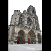 Soissons, Cathdrale Saint-Gervais et Saint-Protais, Fassade