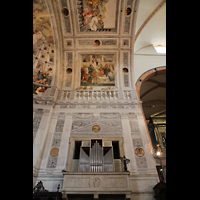 Verona, Cattedrale S. Maria Assunta, Chororgel und Chorgewlbe