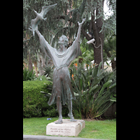 Sorrento, Chiesa di San Francesco, Statue des Hl. Franz von Assisi