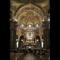 Pompei, Santuario della Beata Vergine (Madonna del Rosario), Chorraum