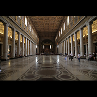 Roma (Rom), Basilica Santa Maria Maggiore, Innenraum in Richtung Chor