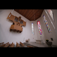 Aarau, Stadtkirche, Chororgel im Chorraum