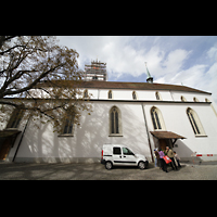 Aarau, Stadtkirche, Seitenansicht