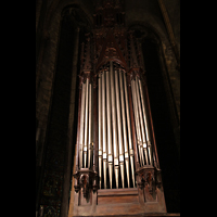 Lyon, Saint-Bonaventure, Prospekt des linken Orgelturms
