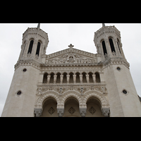 Lyon, Notre-Dame de Fourvire, Fassaden-Detail