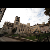 Lyon, Cathdrale Saint-Jean, Gesamtansicht von auen