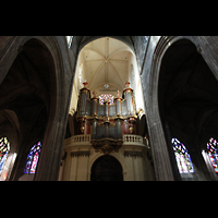 Bordeaux, Saint-Michel, Rckwand mit Orgelempore