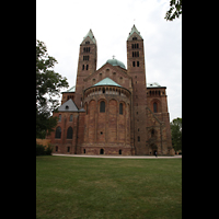 Speyer, Kaiser- und Mariendom, Choransicht von auen