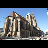 Heilbronn, Kilianskirche, Auenansicht von der Kaiserstrae aus gesehen