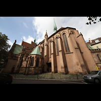 Strasbourg (Straburg), Saint-Pierre-le-Jeune Protestant, Auenansicht vom Chor aus