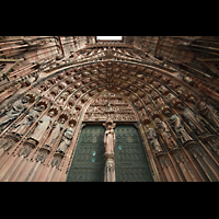 Strasbourg (Straburg), Cathdrale Notre-Dame, Hauptportal