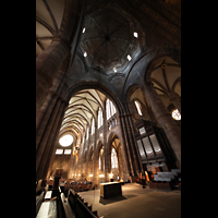 Strasbourg (Straburg), Cathdrale Notre-Dame, Hauptschiff, Vierung und Vierungsturm